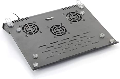 NGS Laptop Cooler Slim Stand with 3 Fans