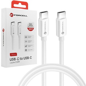 Forcell type C to C Usb cable - 100w quick charge cable - Celtic Repairs