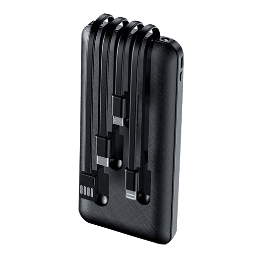 Prevo SP2010 Power Bank with Pre Fitted Cables