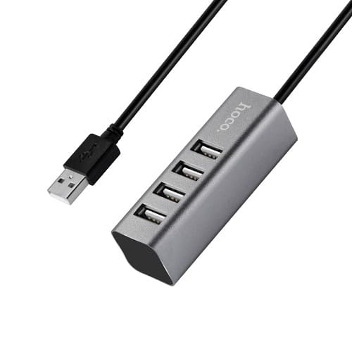 4 Port USB Hub with 80cm Cable