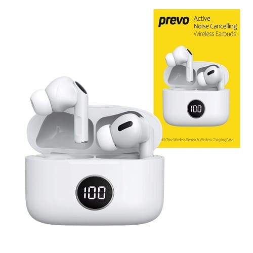 Prevo Wireless Earbuds - Active Noise Cancelling - Nationwide Delivery